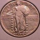 Standing Liberty Silver Quarter 1928-S Extremely Fine Plus Condition