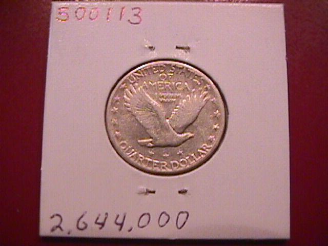 Standing Liberty Silver Quarter 1928-S Extremely Fine Plus Condition