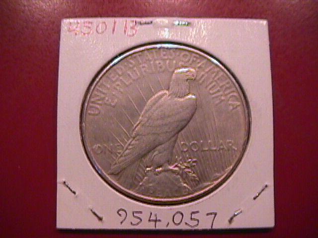 Peace Type Silver Dollar 1934 Almost Uncirculated Condition