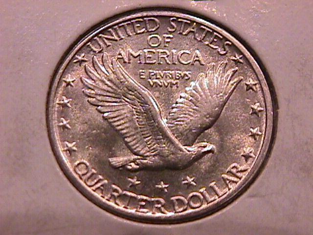 Standing Liberty Silver Quarter 1930 Mint State #63