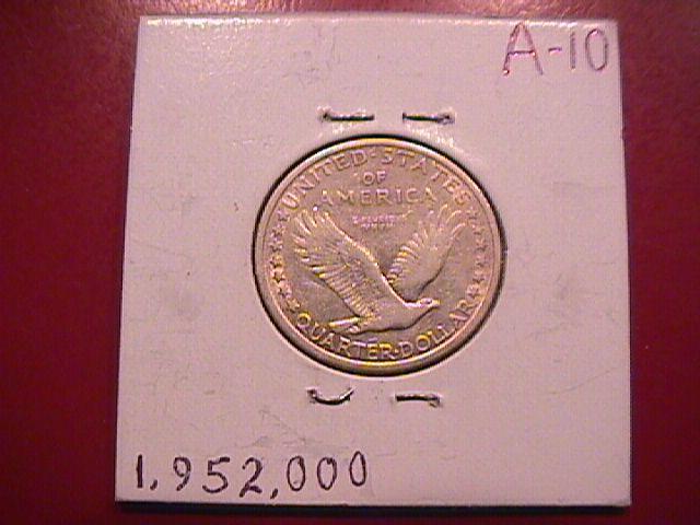 Standing Liberty Silver Quarter 1917-S Type#1 Very Fine Plus Plus Condition