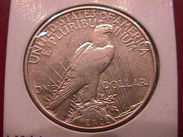Peace Type Silver Dollar 1921 Almost Uncirculated Condition