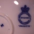 John Maddock and Sons-Flow Blue (Dainty) Cup & Saucer