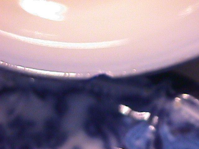 John Maddock and Sons-Flow Blue (Dainty) Cup & Saucer As Is