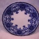 John Maddock and Sons-Flow Blue (Dainty) Cake Plate
