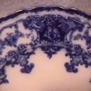 John Maddock and Sons-Flow Blue (Dainty) Cake Plate