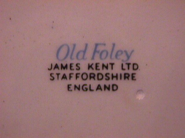 James Kent Ltd., Old Foley (Chinese Rose) Oval Vegetable