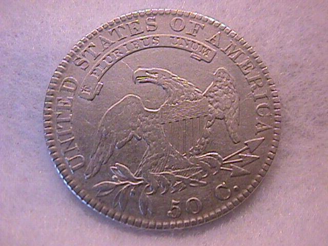 Capped Bust Half Dollar 1821 Extremely Fine Condition