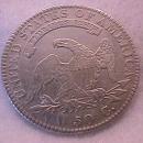 Capped Bust Half Dollar 1821 Extremely Fine Condition
