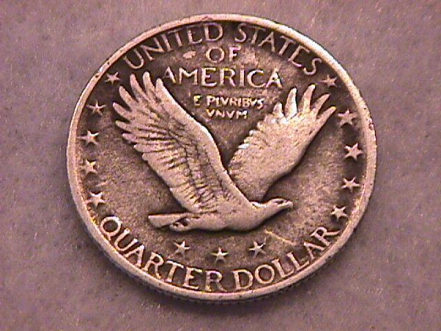 Standing Liberty Silver Quarter 1918-P Very Fine Condition