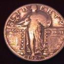 Standing Liberty Silver Quarter 1927-S Very Fine Plus Condition