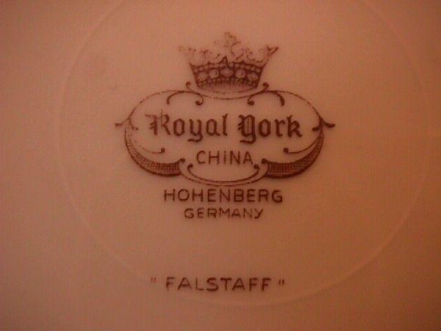 Royal York Fine China (Falstaff) Dinner Plate
