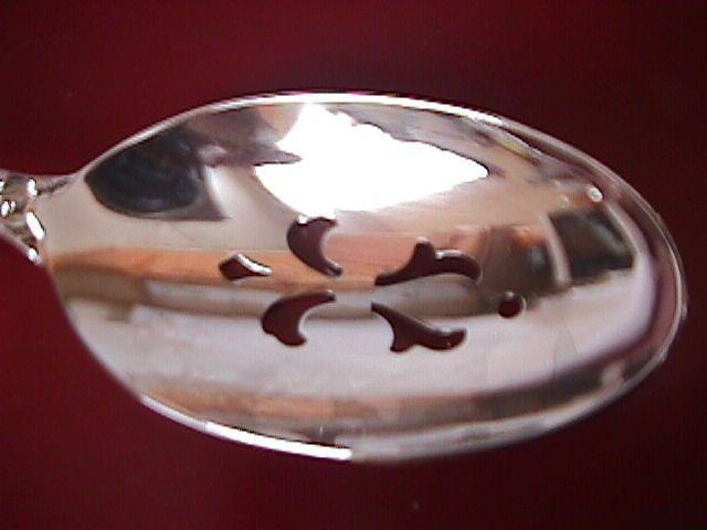 International 1847 Rogers Silverplate (Reflection) Pierced Serving Spoon