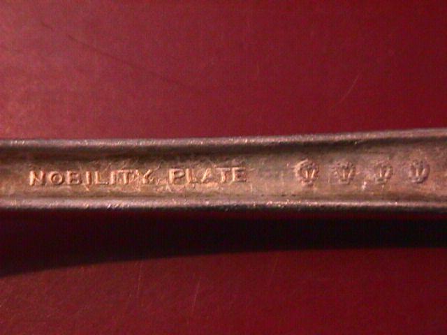 Oneida Nobility Silverplate CAPRICE1937 Cold meat Fork