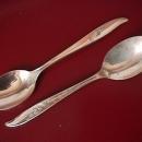International 1847 Rogers Silverplate (Magic Rose) 2-Teaspoons