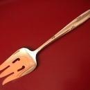 Oneida Community Silverplate (Silver Flowers) Cold Meat Fork