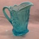 Jefferson Glass Co.- Blue Opalescent (Tokyo) Water Pitcher