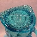 Jefferson Glass Co.- Blue Opalescent (Tokyo) Water Pitcher