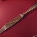 D. J. Flatware (Baquette) Silverplate Dinner Knife