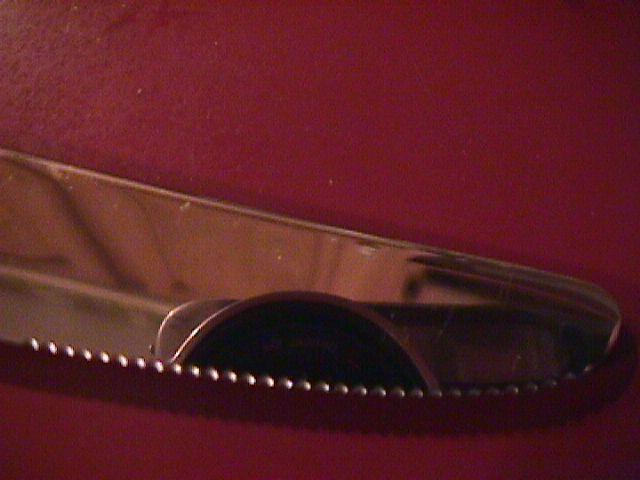 D. J. Flatware (Baquette) Silverplate Dinner Knife