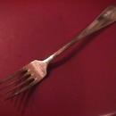D. J. Flatware (Baquette) Silverplate Dinner Fork