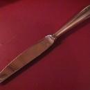 D. J. Flatware (Baquette) Silverplate Dinner Knife