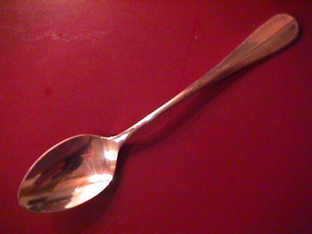 D. J. Flatware (Baquette) Silverplate Teaspoon