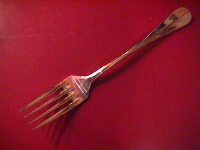 D. J. Flatware (Baquette) Silverplate Salad Fork
