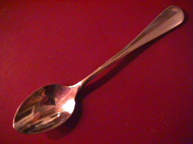 D. J. Flatware (Baquette) Silverplate Demitasse Spoon