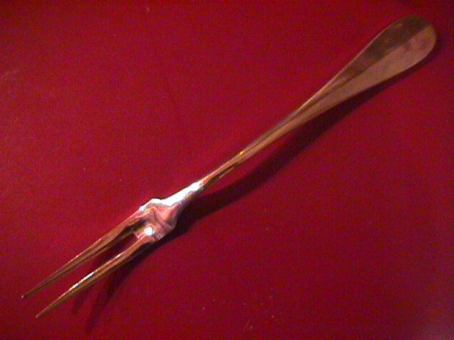D. J. Flatware (Baquette) Silverplate Snail Fork