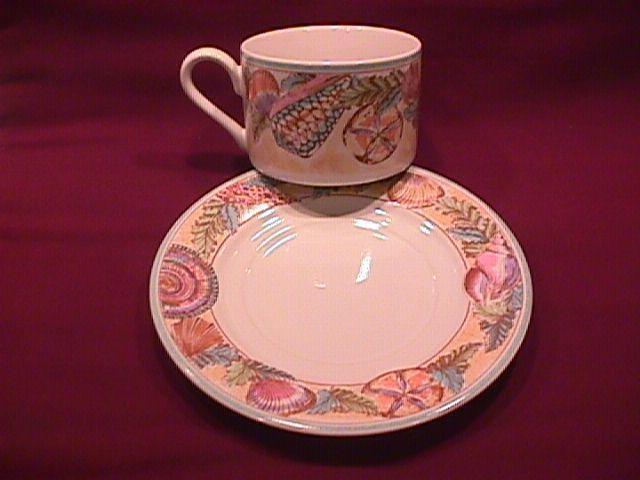 Fitz & Floyd Fine China (Caribbean) Cup & Saucer
