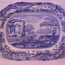 Spode Fine China (Blue Italian) C1816 W Ham Platter
