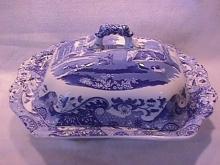 Spode Fine China (Blue Italian) C1816 W Covered Vegetable