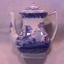 Spode Fine China (Blue Italian) C1816 P Coffee Pot & Lid