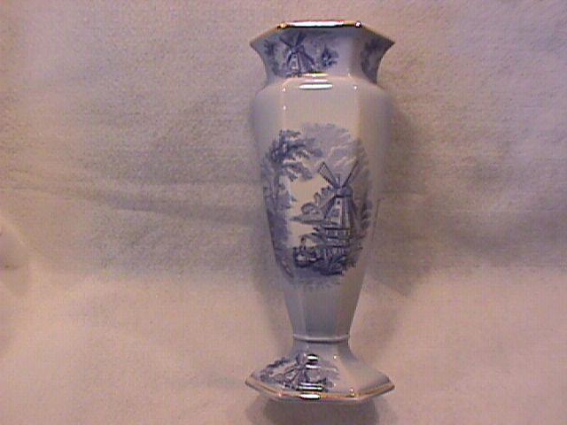 Royal Worcester Palissy (Windmill) Vase