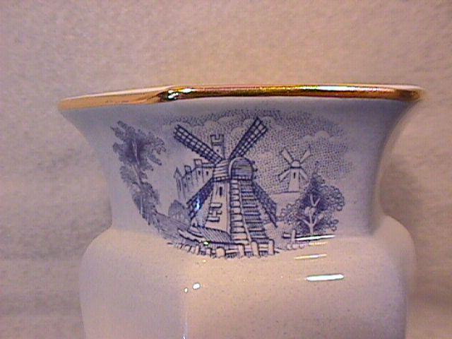 Royal Worcester Palissy (Windmill) Vase