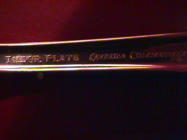 Oneida Silverplate (New Era) 1955 Master Butter Knife