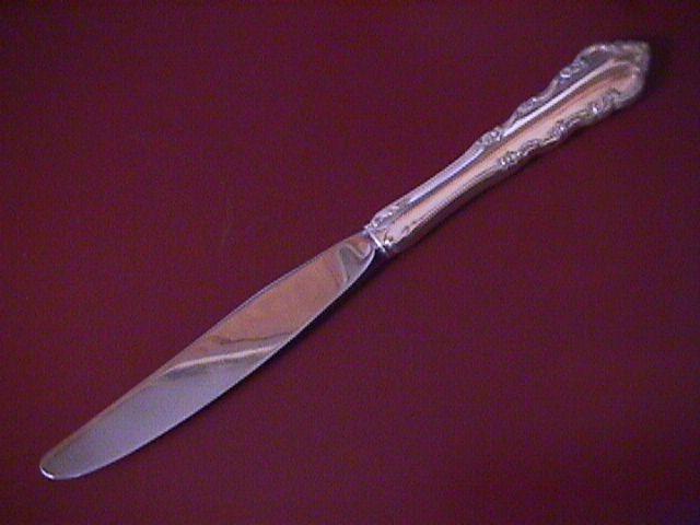 Reed & Barton Silverplate (Dresden Rose) Dinner Knife