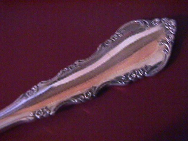 Reed & Barton Silverplate (Dresden Rose) Cold Meat Fork