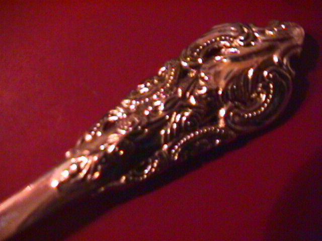 Godinger Silverplate (Baroque) Cold Meat Fork