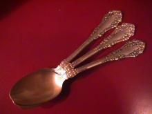 International 1847 Rogers Silverplate (Berkshire) 3-Teaspoons