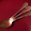 International 1847 Rogers Silverplate (Berkshire) 3-Teaspoons