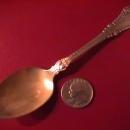 International 1847 Rogers Silverplate (Berkshire) Monogrammed Teaspoon