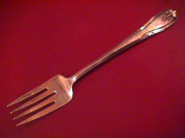 WAllace Silverplate 1947 (Sonata)-(Rare) Cold Meat Fork