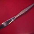 West Bend Stainless (Shadow Weave) 1966 Dinner Knife