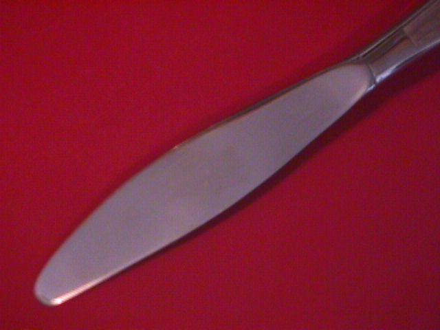 West Bend Stainless (Shadow Weave) 1966 Dinner Knife