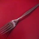 West Bend Stainless (Shadow Weave) 1966 Dinner Fork
