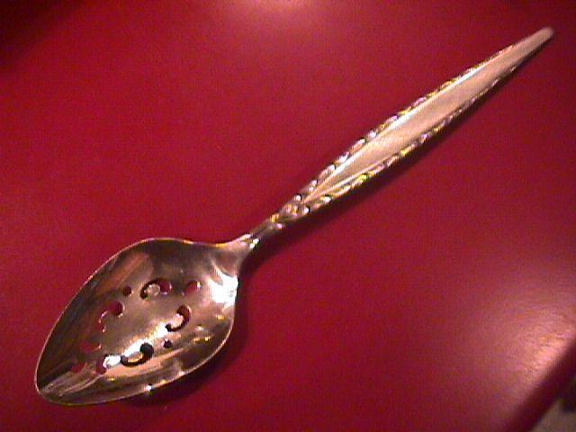 Oneida Community Stainless (Venetia) Pierced Serving Spoon