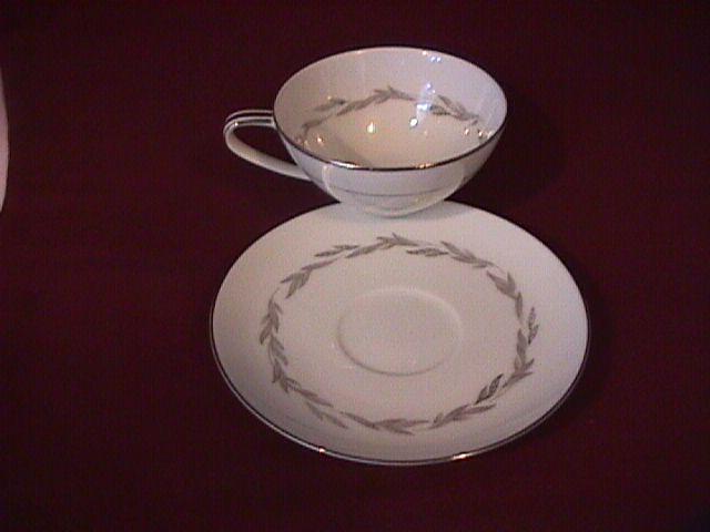 Noritake Fine China (Graywood) #6041 Cup & Saucer