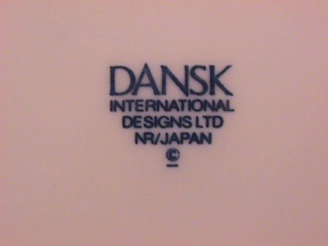 Dansk Fine China (Allegro) Dinner Plate